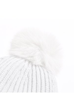 画像11:   レザレクション｜Resurrection ファーイヤーニットキャップ{-BEA}
