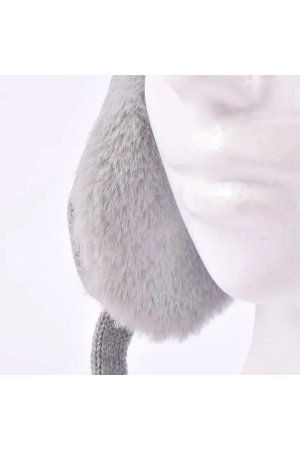 画像13: レザレクション｜Resurrection ファーイヤーニットキャップ{-BEA}