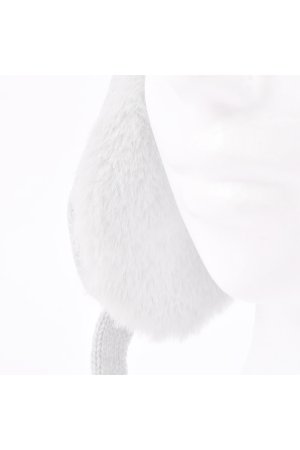 画像13:   レザレクション｜Resurrection ファーイヤーニットキャップ{-BEA}