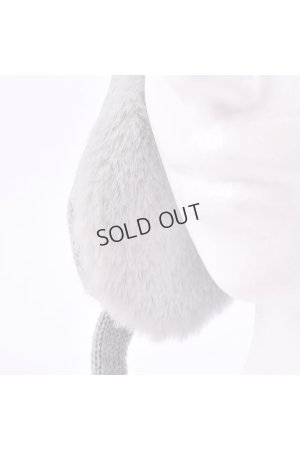 画像13: {SOLD}レザレクション｜Resurrection ファーイヤーニットキャップ{-BEA}