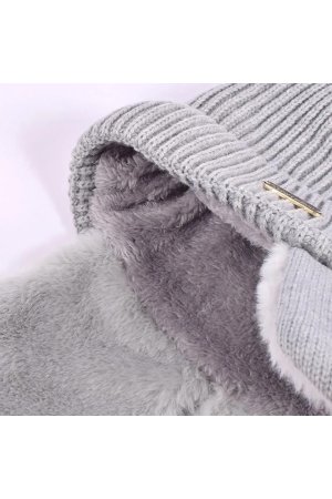 画像14: レザレクション｜Resurrection ファーイヤーニットキャップ{-BEA}