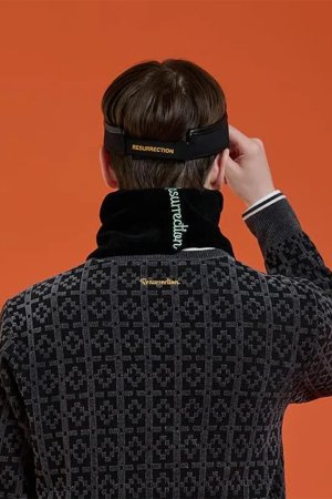 画像3: レザレクション｜Resurrection リバーシブルネックウォーマー{-BEA}