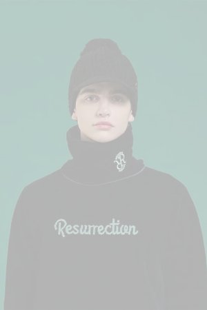 画像4:  {SOLD} レザレクション｜Resurrection リバーシブルネックウォーマー{-BEA}