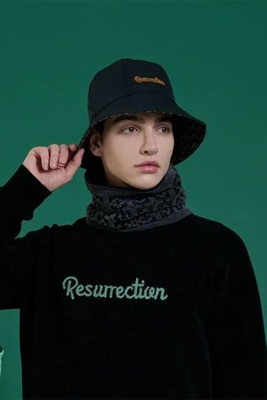 画像9: レザレクション｜Resurrection リバーシブルネックウォーマー{-BEA}