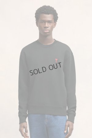 画像1: {SOLD}AMI アミ Ami de Coeur スウェットシャツ{BFUSW035.730.001-BDA}