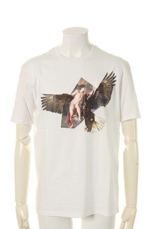 画像1: 【 50%OFF セール｜40,700円→20,350円】 Neil Barrett ニールバレット RUBEN'S EAGLEHYBRID Tee{BJT173L-B546S-03-AFA}