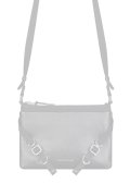   GIVENCHY ジバンシィ Voyou Skinny Crossbody bag in grained leather and nylon {E-}  {-BFS}  :BKU04WK1ZV-001-F 