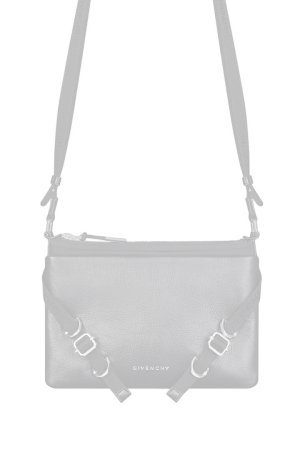 画像1:   GIVENCHY ジバンシィ Voyou Skinny Crossbody bag in grained leather and nylon {E-}  {-BFS}  :BKU04WK1ZV-001-F 