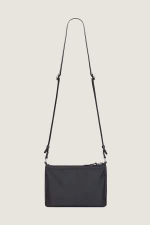 画像4: GIVENCHY ジバンシィ Voyou Skinny Crossbody bag in grained leather and nylon{E-}{-BFS}
