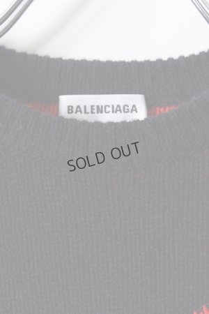 画像4: {SOLD}BALENCIAGA バレンシアガ ジャカードロゴクルーネック（レディース）{-AHA}