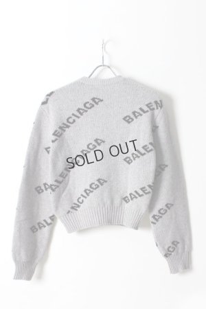 画像2: {SOLD}BALENCIAGA バレンシアガ ジャカードロゴクルーネック（レディース）{-AHA}