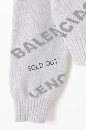 画像5: {SOLD}BALENCIAGA バレンシアガ ジャカードロゴクルーネック（レディース）{-AHA}