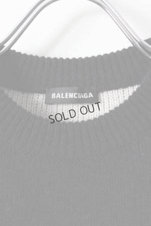 画像4: {SOLD}BALENCIAGA バレンシアガ ジャカードロゴクルーネック{-AHA}