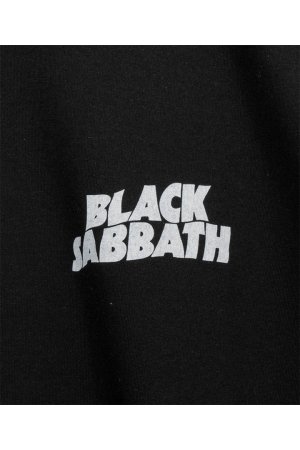 画像4: MA LABEL BY MAISON SPECIAL BLACK SABBATH Prime-Over Crew Neck T-Shirt #1{-BEA}