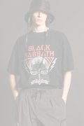 {お取り寄せリクエスト}MA LABEL BY MAISON SPECIAL BLACK SABBATH Prime-Over Crew Neck T-Shirt #2{-BEA}{E-}