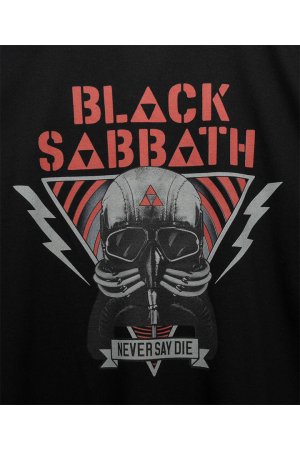 画像4: MA LABEL BY MAISON SPECIAL BLACK SABBATH Prime-Over Crew Neck T-Shirt #2{-BEA}