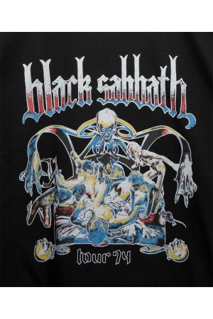 画像5: MA LABEL BY MAISON SPECIAL BLACK SABBATH Prime-Over Crew Neck T-Shirt #3{-BEA}