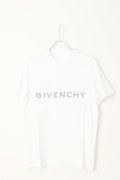   GIVENCHY ジバンシィ ブランドロゴ スリムフィットTシャツ {-BCS}  :BM716G3YAC-WHT 