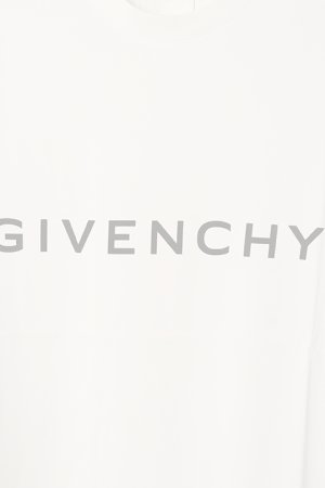 画像3:   GIVENCHY ジバンシィ ブランドロゴ スリムフィットTシャツ {-BCS}  :BM716G3YAC-WHT 