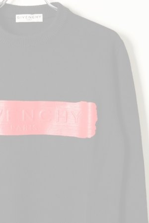 画像3:   GIVENCHY ジバンシィ バンド付き　GIVENCHY ウールセーター {-BJA}  :BM90EG4Y5D-BLK 