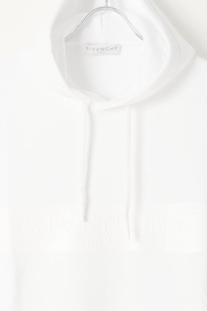 画像2:   GIVENCHY ジバンシィ バンド付き GIVENCHY フーディー {-BJA}  :BMJ09030AF-WHT 