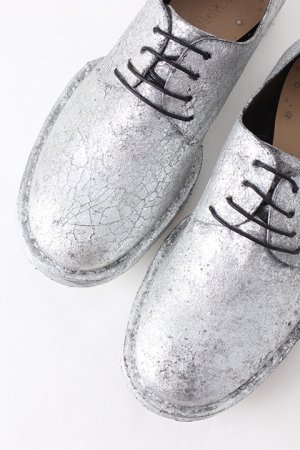 画像4: BARNY NAKHLE バーニーナフル DIPPED REVERSED LEATHER DERBY SHOES{-}