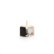 画像1: {SOLD}Hirotaka ヒロタカ Bird Of Paradise Stud Pierce with Onyx & White Topaz{-BJA} (1)