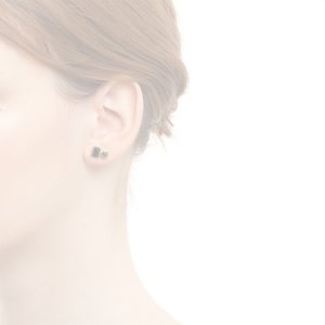 画像5:   Hirotaka ヒロタカ Bird Of Paradise Stud Pierce with Onyx & Chrome Diopside{-BJA}