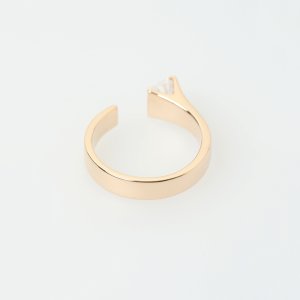 画像3: Hirotaka ヒロタカ Bird of paradise Stone Cuff Ring{-BAS}