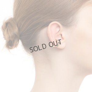 画像2: {SOLD}Hirotaka ヒロタカ Bird Of Paradise Ear Cuff with Onyx & Chrom Diopside{-BJA}