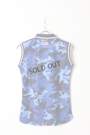 画像2: {SOLD}ブリーフィング ゴルフ BRIEFING GOLF PARTS B-CAMO NO-SLEEVE POLO SHIRTS{-AIS}