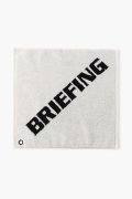 【24SS新作】 ブリーフィング ゴルフ BRIEFING LOGO WASH TOWEL BY HIPPOPOTAMUS{-BDS}