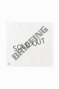 【24SS新作】 ブリーフィング ゴルフ BRIEFING LOGO WASH TOWEL BY HIPPOPOTAMUS{-BDS}