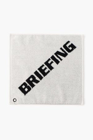 画像1: ブリーフィング ゴルフ BRIEFING LOGO WASH TOWEL BY HIPPOPOTAMUS{-BDS}