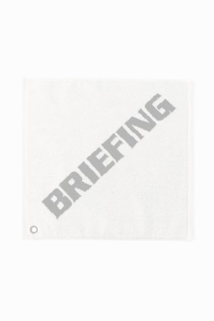 画像1:  {SOLD} ブリーフィング ゴルフ BRIEFING LOGO WASH TOWEL BY HIPPOPOTAMUS{-BDS}