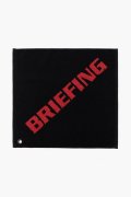 【24SS新作】 ブリーフィング ゴルフ BRIEFING LOGO WASH TOWEL BY HIPPOPOTAMUS{-BDS}