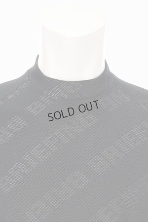 画像3: {SOLD}ブリーフィング ゴルフ BRIEFING CE MENS BIAS LOGO MOCK NECK RELAXED FIT{-BDS}