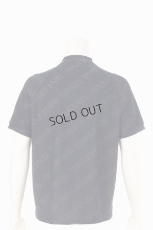 画像2: {SOLD}ブリーフィング ゴルフ BRIEFING CE MENS BIAS LOGO MOCK NECK RELAXED FIT{-BDS}