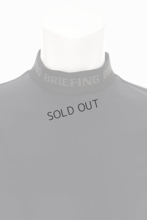 画像3: {SOLD}ブリーフィング ゴルフ BRIEFING CE MENS LOGO RIB HIGH NECK RELAXED FIT{-BDS}
