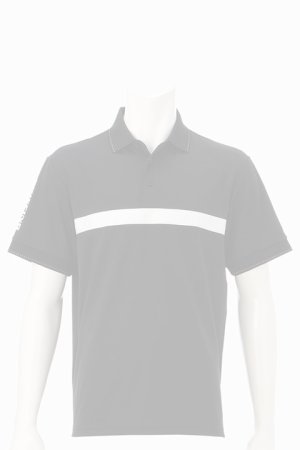 画像1: ブリーフィング ゴルフ BRIEFING MENS SLEEVE LOGO POLO RELAXED FIT{-BDS}