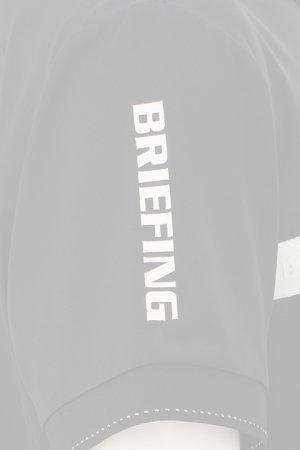 画像7: ブリーフィング ゴルフ BRIEFING MENS SLEEVE LOGO POLO RELAXED FIT{-BDS}