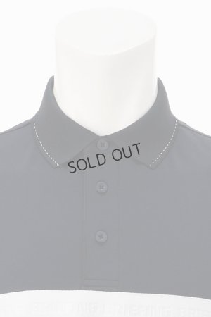 画像4: ブリーフィング ゴルフ BRIEFING MENS SLEEVE LOGO POLO RELAXED FIT{-BDS}