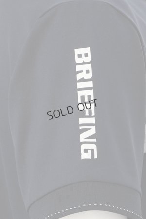 画像7: ブリーフィング ゴルフ BRIEFING MENS SLEEVE LOGO POLO RELAXED FIT{-BDS}