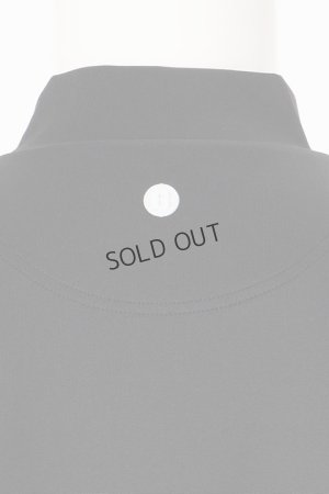 画像3: {SOLD}ブリーフィング ゴルフ BRIEFING MENS SLEEVE LOGO HIGH NECK RELAXED FIT{-BDS}