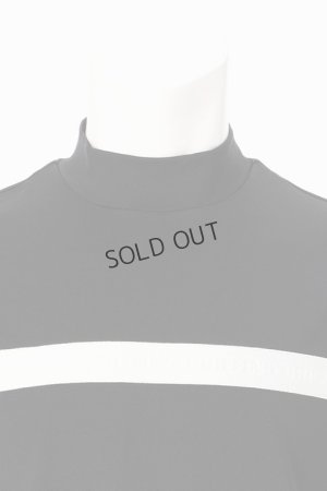 画像4: {SOLD}ブリーフィング ゴルフ BRIEFING MENS SLEEVE LOGO HIGH NECK RELAXED FIT{-BDS}