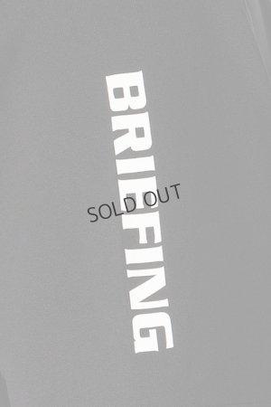 画像7: {SOLD}ブリーフィング ゴルフ BRIEFING MENS SLEEVE LOGO HIGH NECK RELAXED FIT{-BDS}