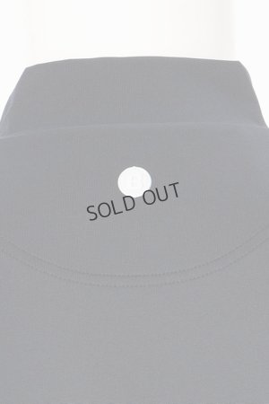 画像3: {SOLD}ブリーフィング ゴルフ BRIEFING MENS SLEEVE LOGO HIGH NECK RELAXED FIT{-BDS}