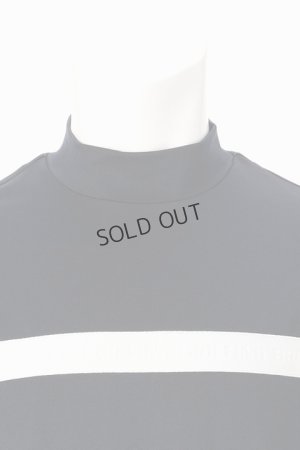 画像4: {SOLD}ブリーフィング ゴルフ BRIEFING MENS SLEEVE LOGO HIGH NECK RELAXED FIT{-BDS}