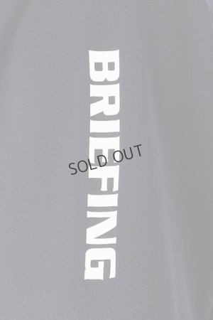 画像7: {SOLD}ブリーフィング ゴルフ BRIEFING MENS SLEEVE LOGO HIGH NECK RELAXED FIT{-BDS}