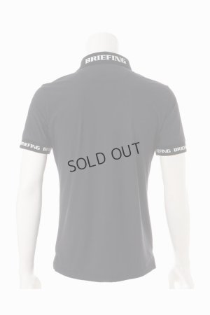 画像2: {SOLD}ブリーフィング ゴルフ BRIEFING MENS LOGO BACK RIB POLO{-BDS}